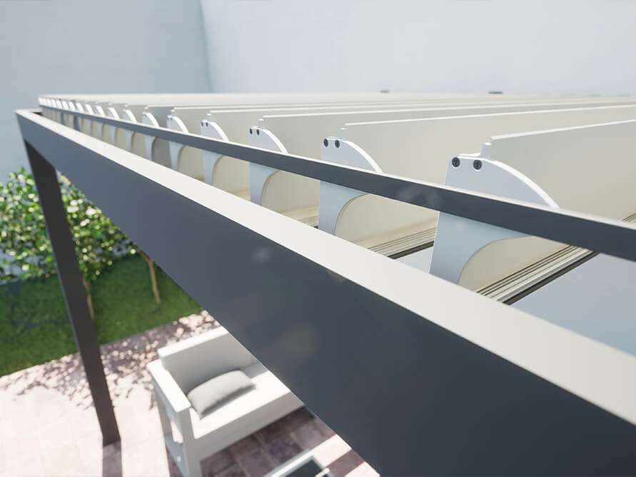 nettoyage lames pergola bioclimatique